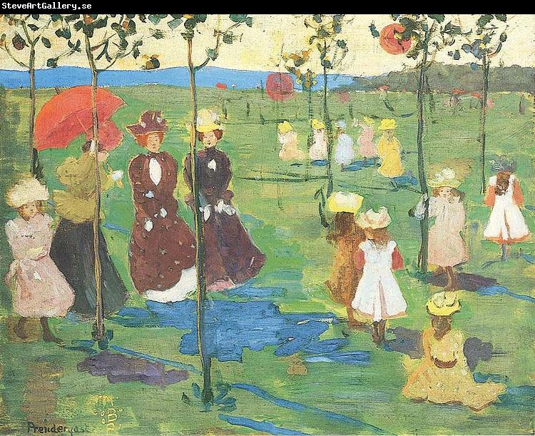 Maurice Prendergast Franklin Park Boston